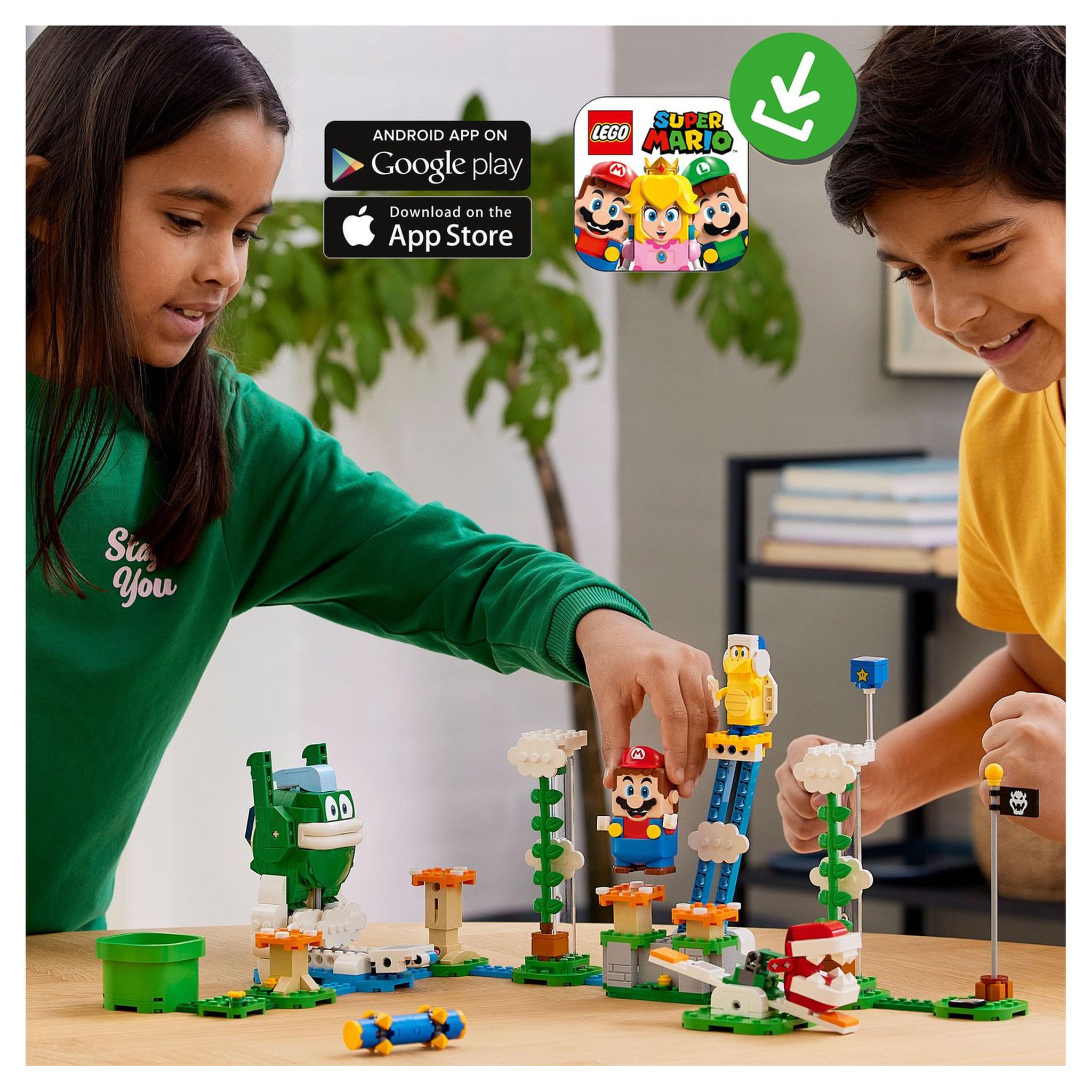 Voir la diapositive 9 : LEGO Super Mario 71409 Ensemble d&rsquo;Extension Le Défi du Maxi-Spike sur un Nuage, Jouet