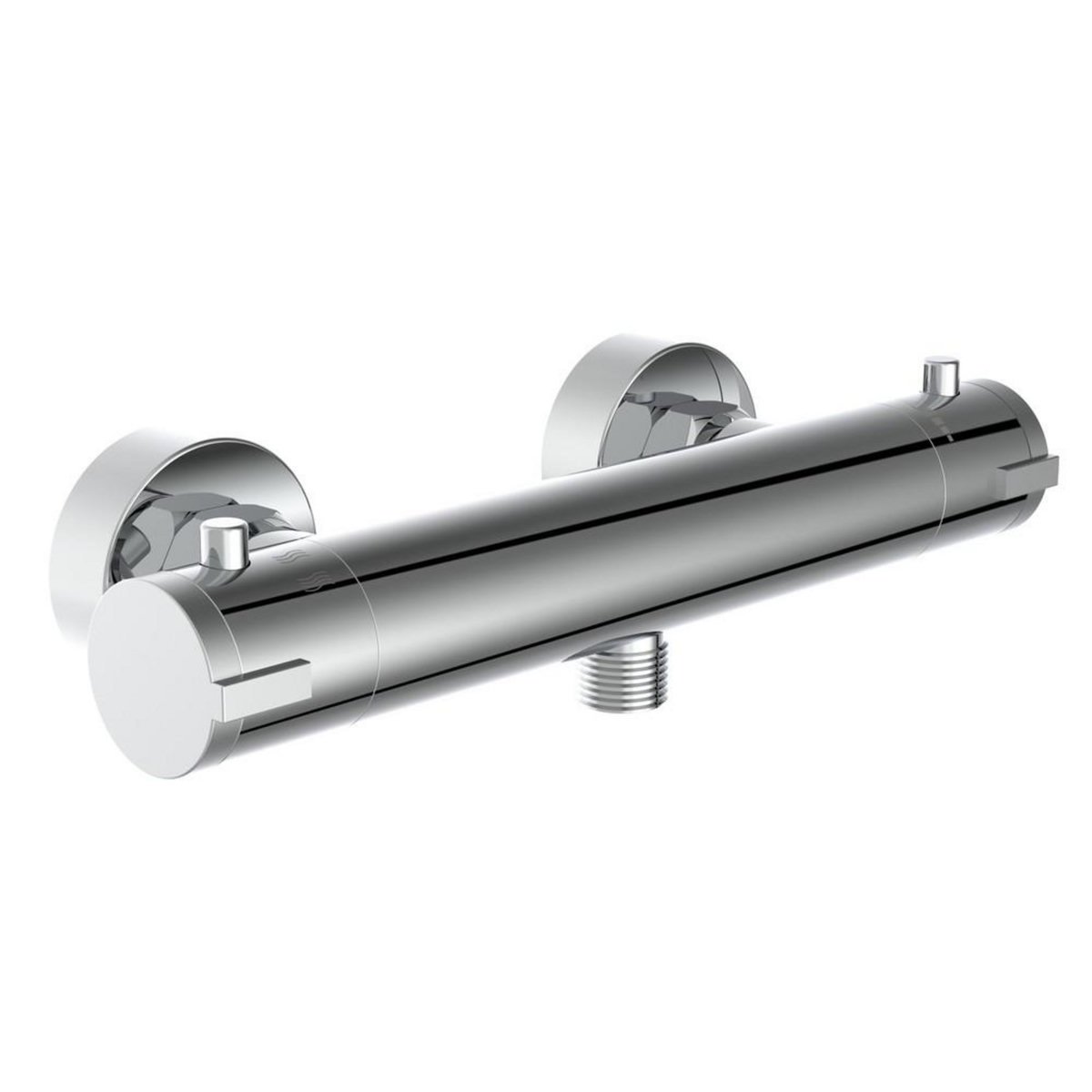 CENTRALE BRICO Mitigeur thermostatique LONDON chromé - pour douche