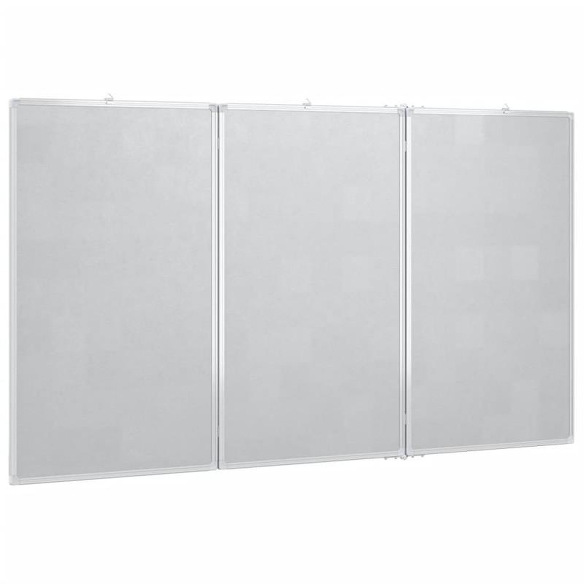Voir la diapositive 4 : VIDAXL Tableau blanc magnétique pliable 120x80x1,7 cm aluminium
