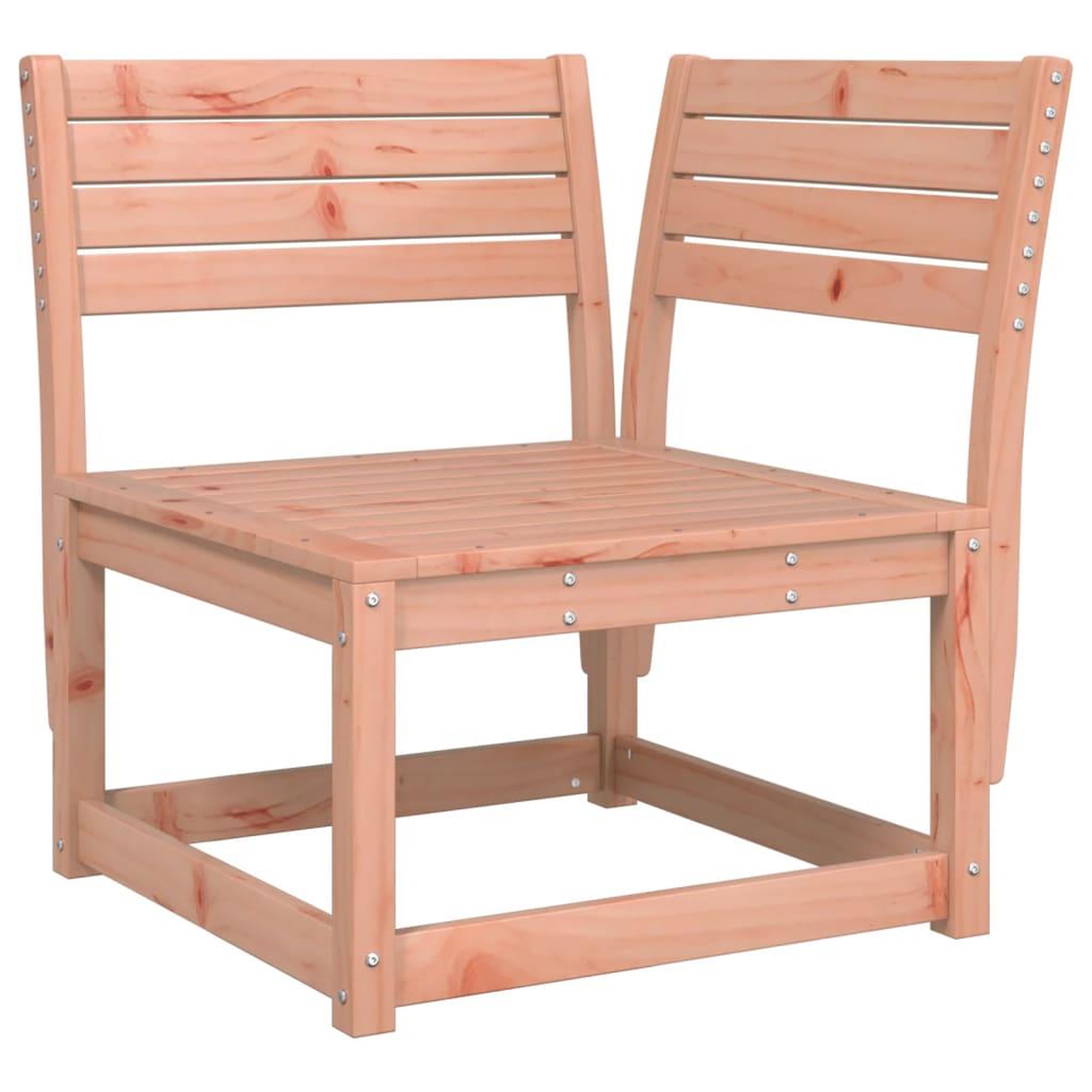 Voir la diapositive 2 : VIDAXL Canape d'angle de jardin 73x73x78 cm bois massif douglas