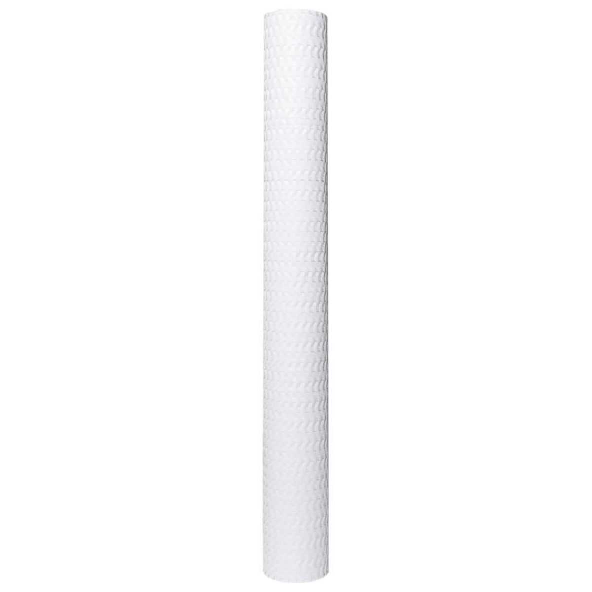 VIDAXL Paravent de balcon blanc 300x80 cm resine tressee