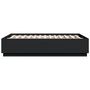Voir la diapositive 5 : VIDAXL Cadre de lit sans matelas noir 140x190 cm