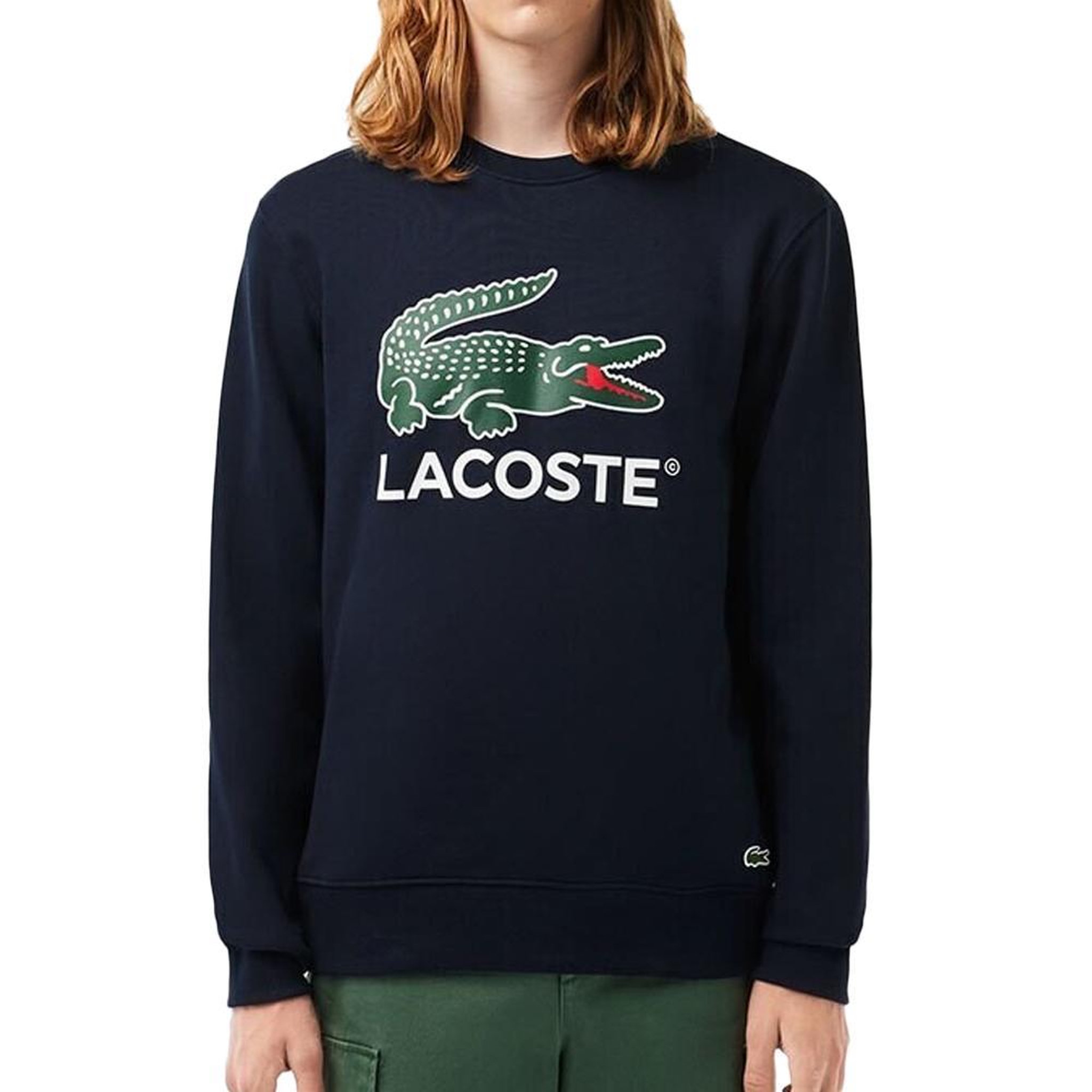 Lacoste Sweat Marine Homme Lacoste Classic Fit
