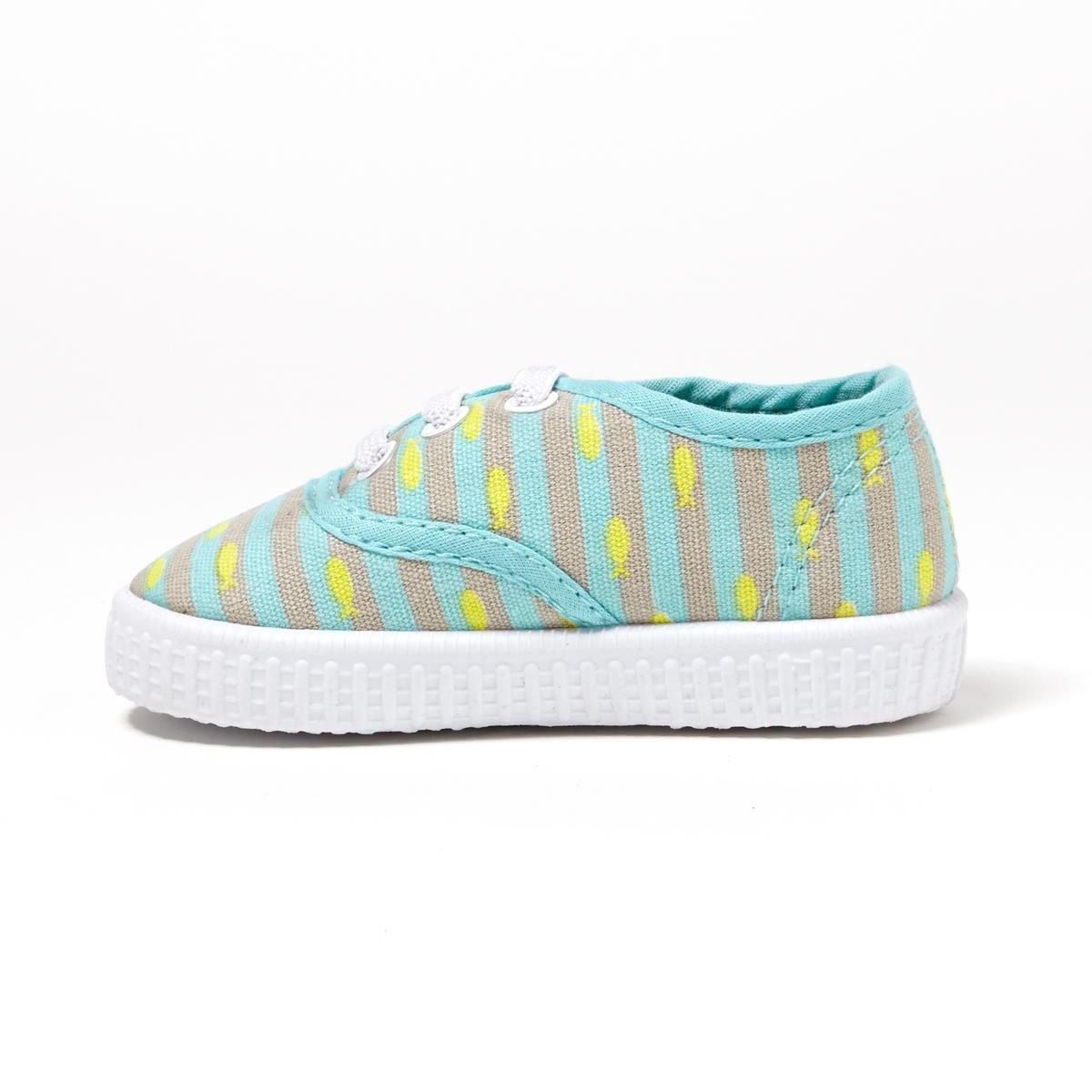 IN EXTENSO Baskets en toile bébé