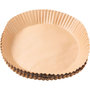 Voir la diapositive 1 : ESSENTIEL B Papier Lot de 100 Feuilles Rondes 19cm Jetables Antiadhésif - Anti-salissure pour AirFryer et Four