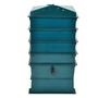 Voir la diapositive 2 : VIDAXL Lombricomposteur 4 plateaux 42 x 42 x 60 cm