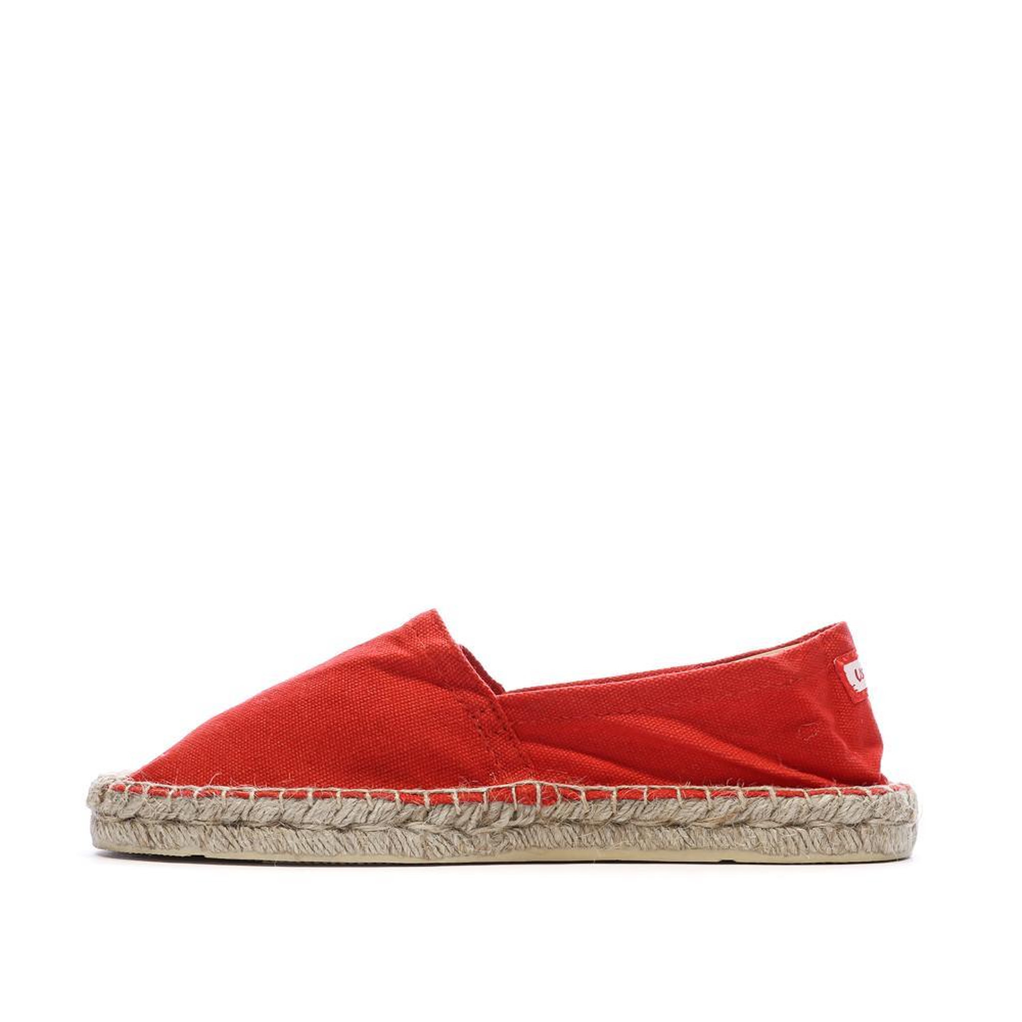 USHUAIA Espadrilles Rouge Femme Ushuaia Dimitrie. Coloris disponibles : Rouge