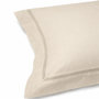 Voir la diapositive 3 : Home collection Parure housse de couette en coton 120 fils brodé