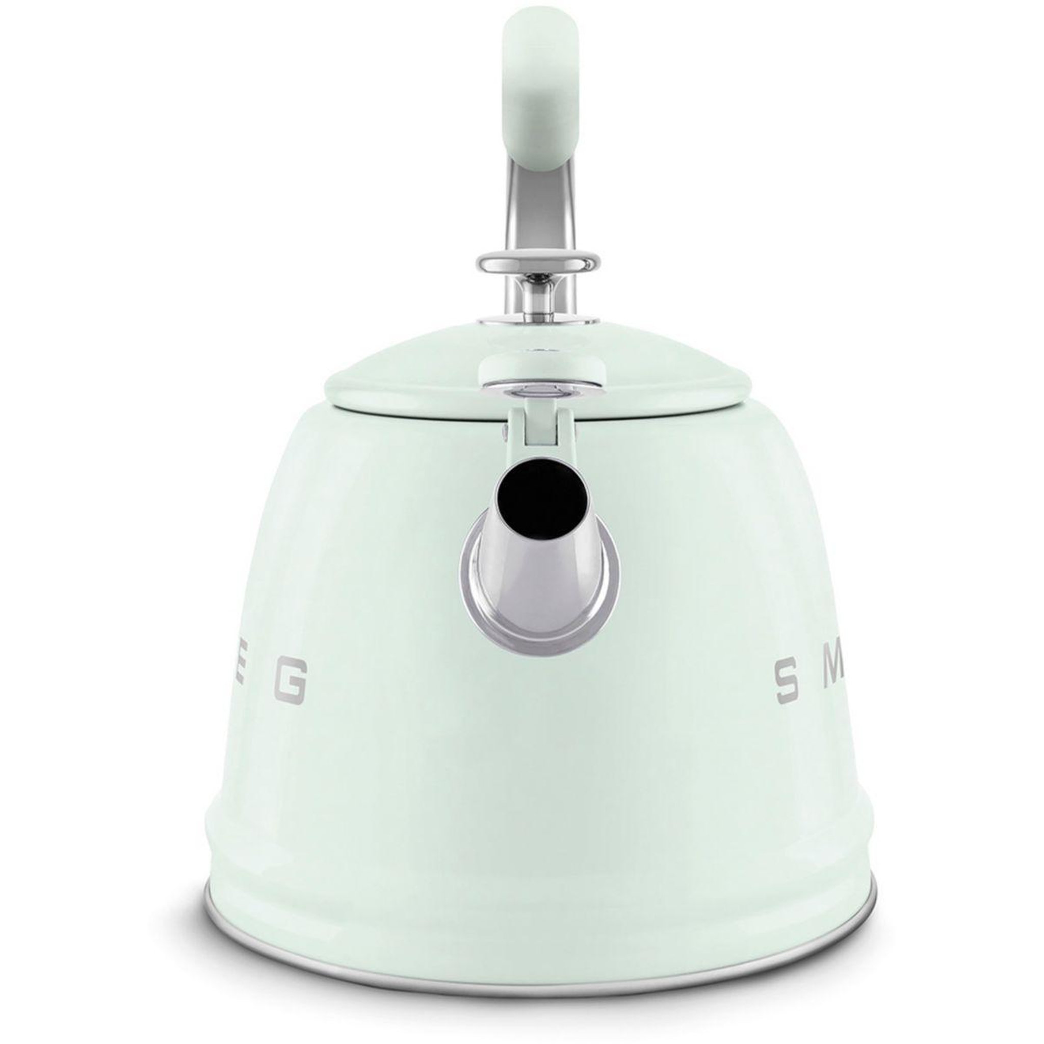 Voir la diapositive 2 : SMEG Bouilloire sifflante 2.3l vert pastel