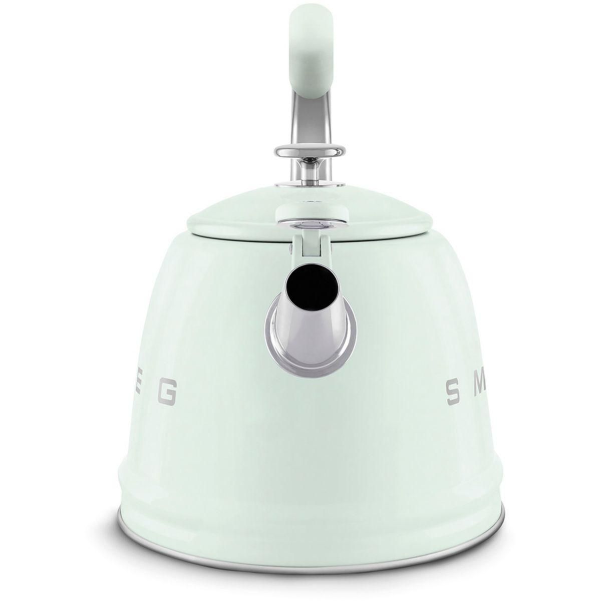 SMEG Bouilloire sifflante 2.3L vert pastel