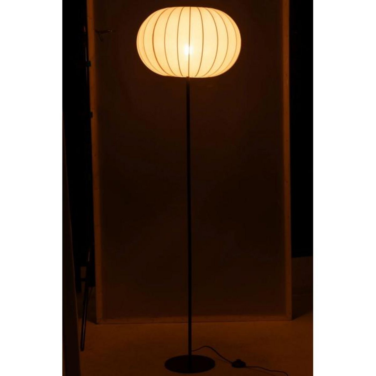 Paris Prix Lampadaire Lanterne en Métal  Shirley  173cm Blanc