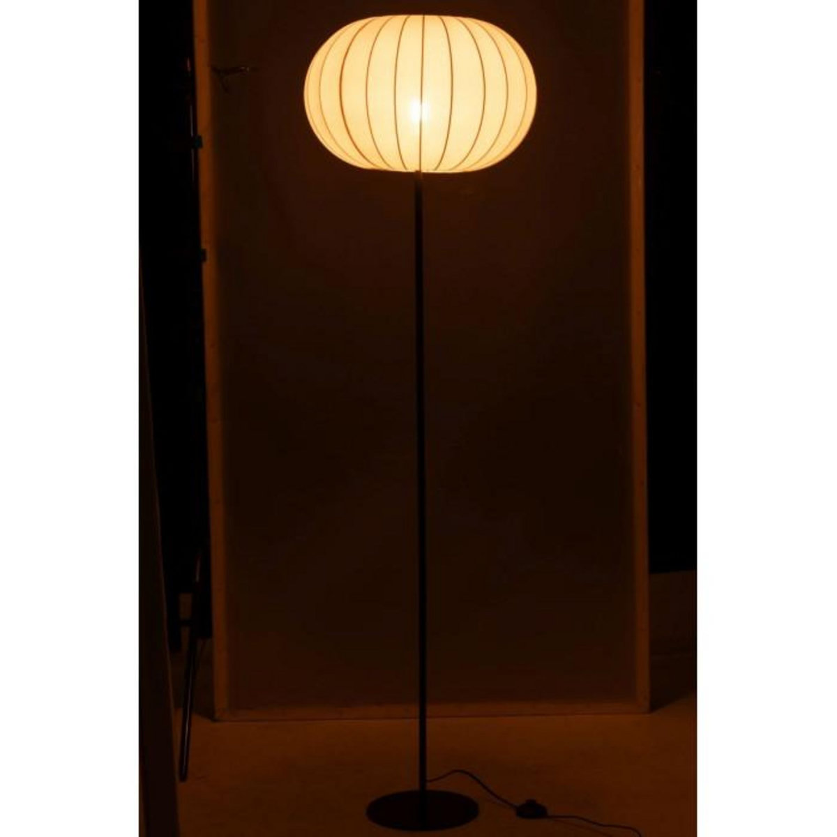 Paris Prix Lampadaire Lanterne en Métal  Shirley  173cm Blanc