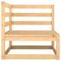 Voir la diapositive 4 : VIDAXL Canapes d'angle de jardin 2 pcs bois de pin massif