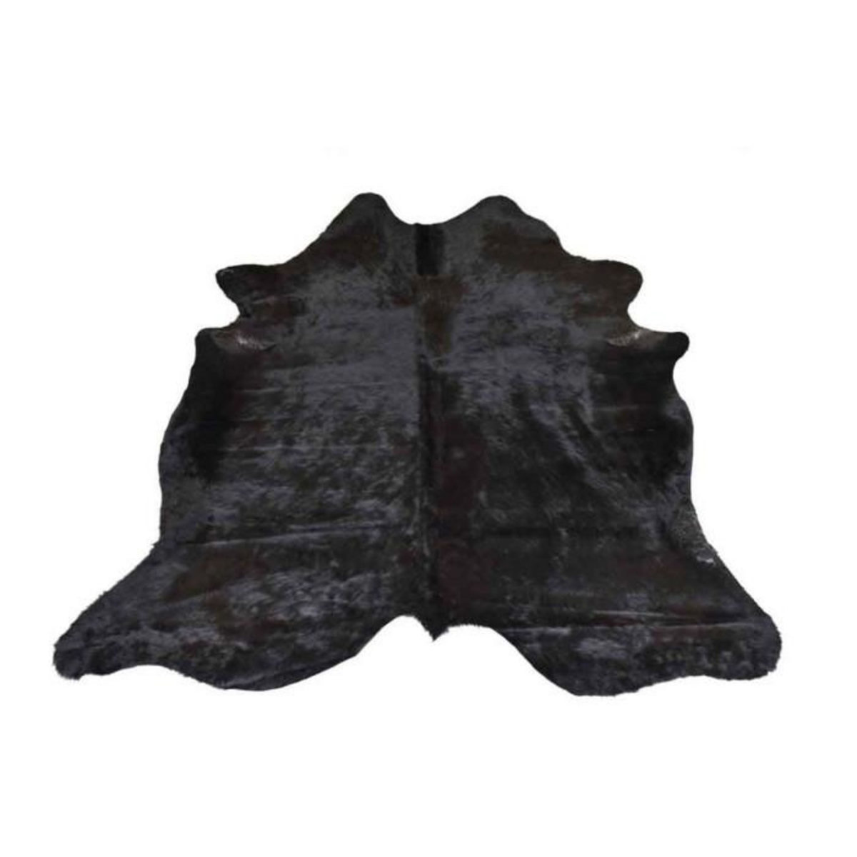 Paris Prix Tapis Déco  Peau de Vache  195x230cm Noir