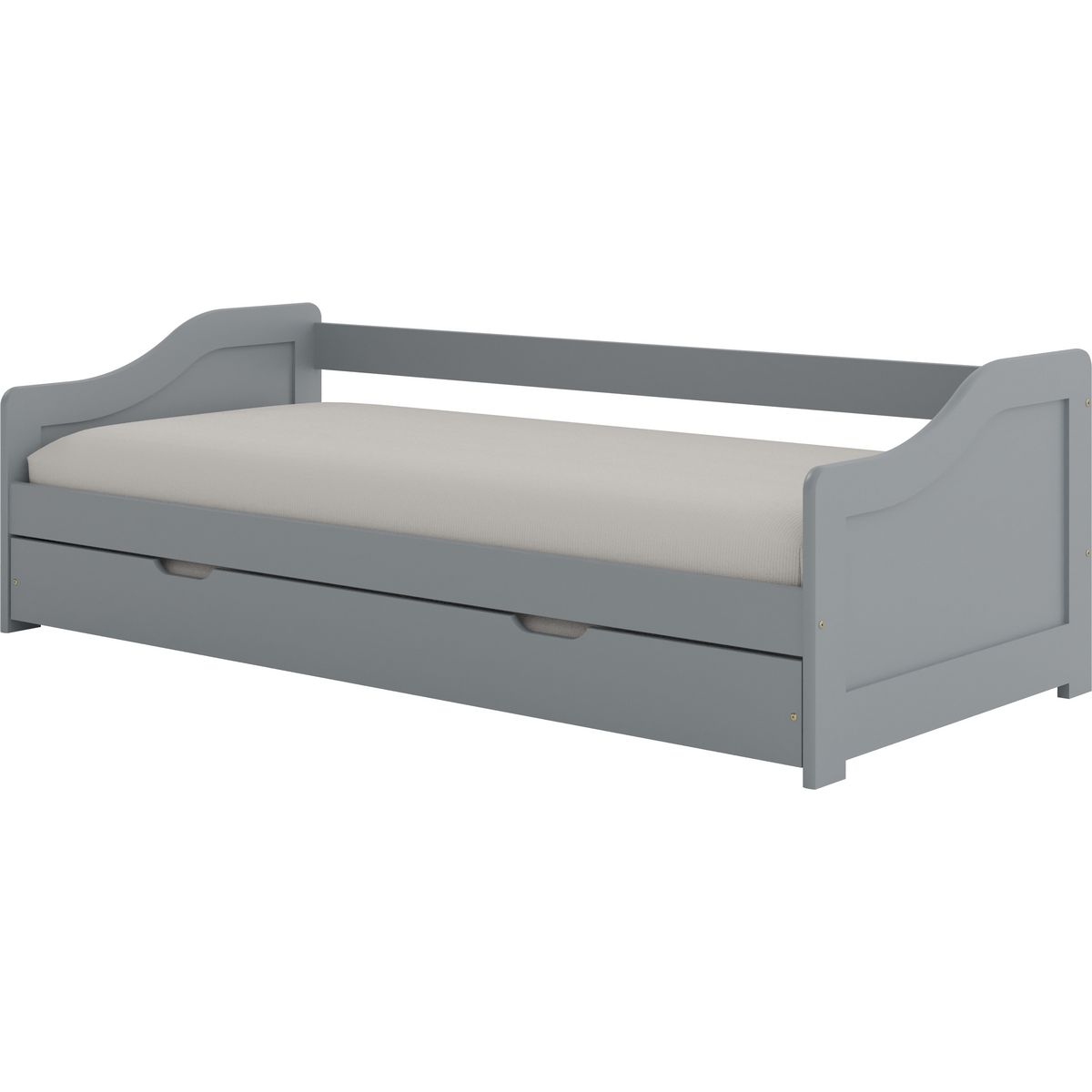 Lit banquette gigogne 2 couchages 90x200cm ANDREA