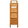 Voir la diapositive 3 : VIDAXL Etagere a chaussures a 4 niveaux 100x27x80 cm Chene massif