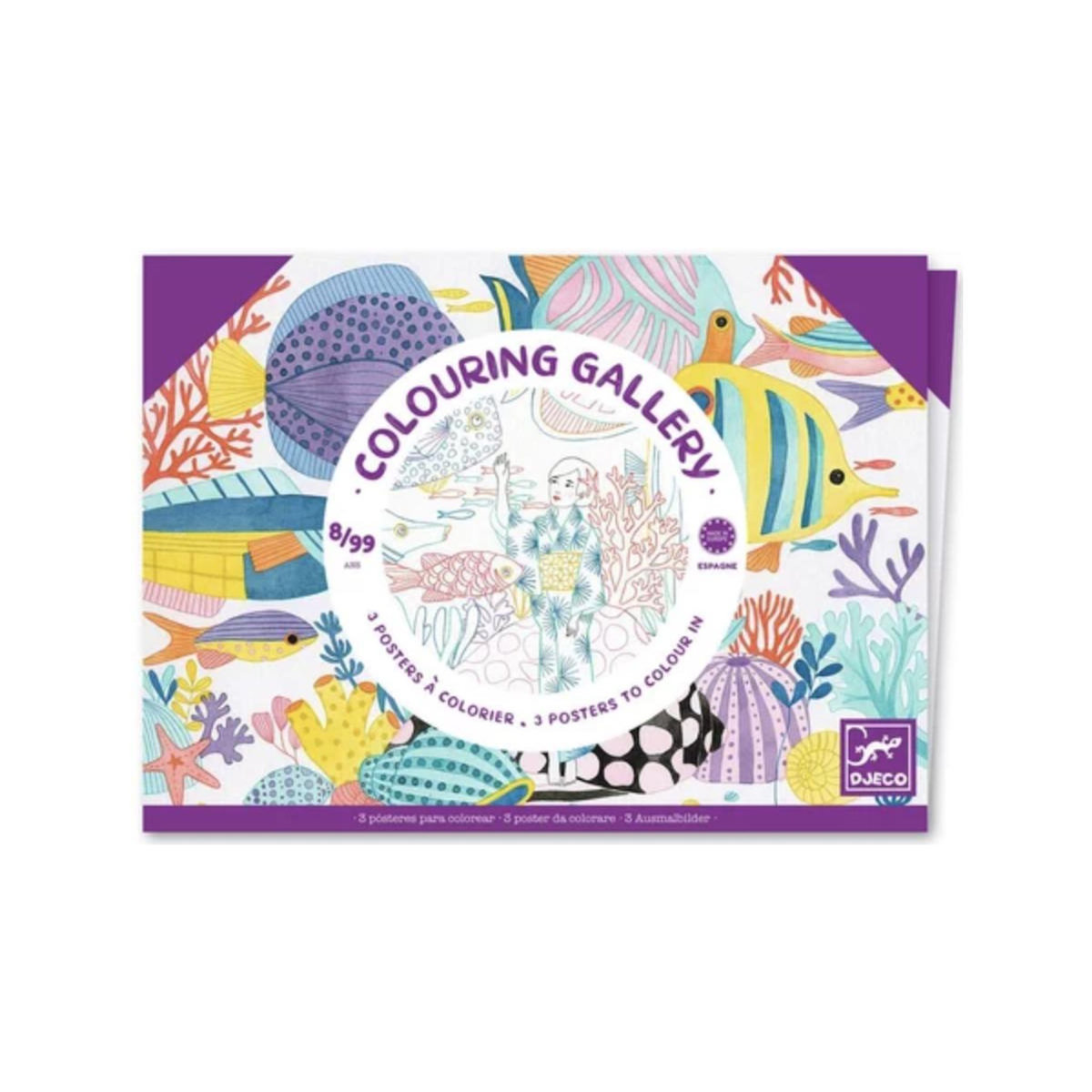 Djeco COLOURING GALLERY  - Japon