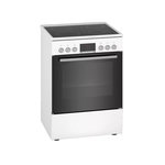 BOSCH Cuisinière vitrocéramique a 66l 4 feux blanc - HKR39C220