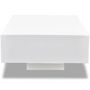 Voir la diapositive 3 : VIDAXL Table basse blanc brillant