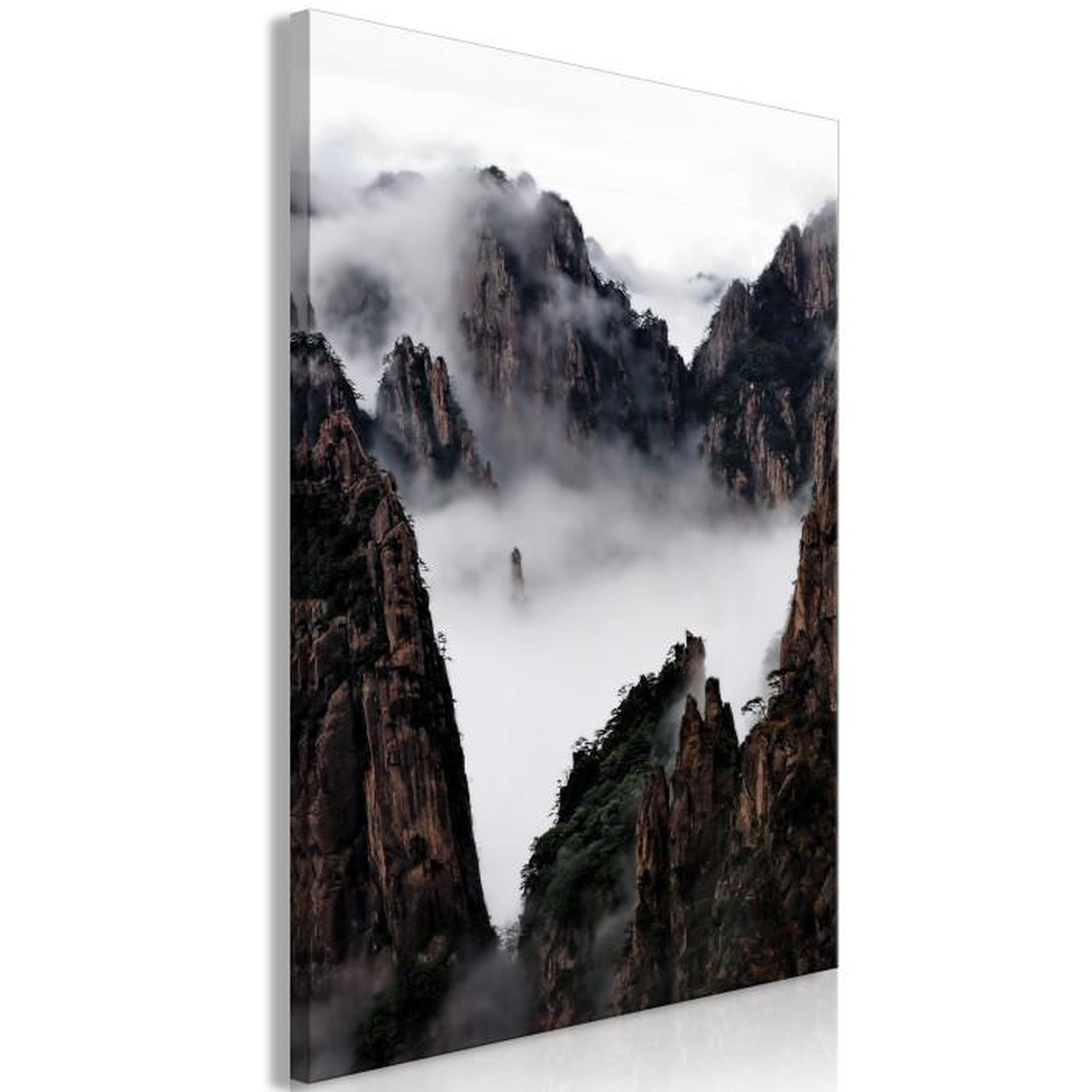 Paris Prix Tableau Imprimé  Fog Over Huang Shan. Coloris disponibles : Multicolore