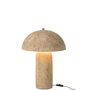 Voir la diapositive 2 : Paris Prix Lampe à Poser en Papier Mâché  Champignon  50cm Beige