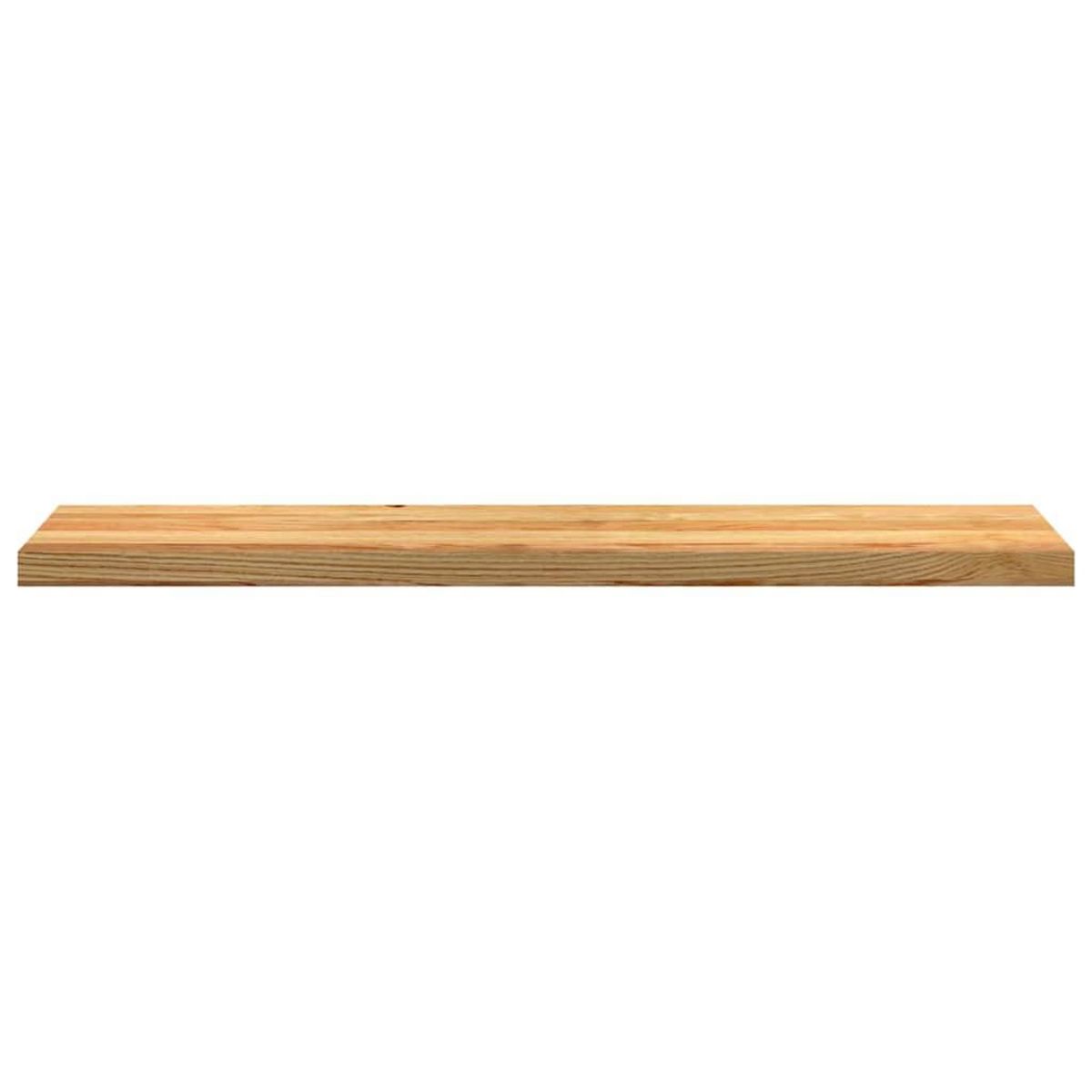 VIDAXL Marches d'escalier 16 pcs marron clair 120x25x2 cm chene massif