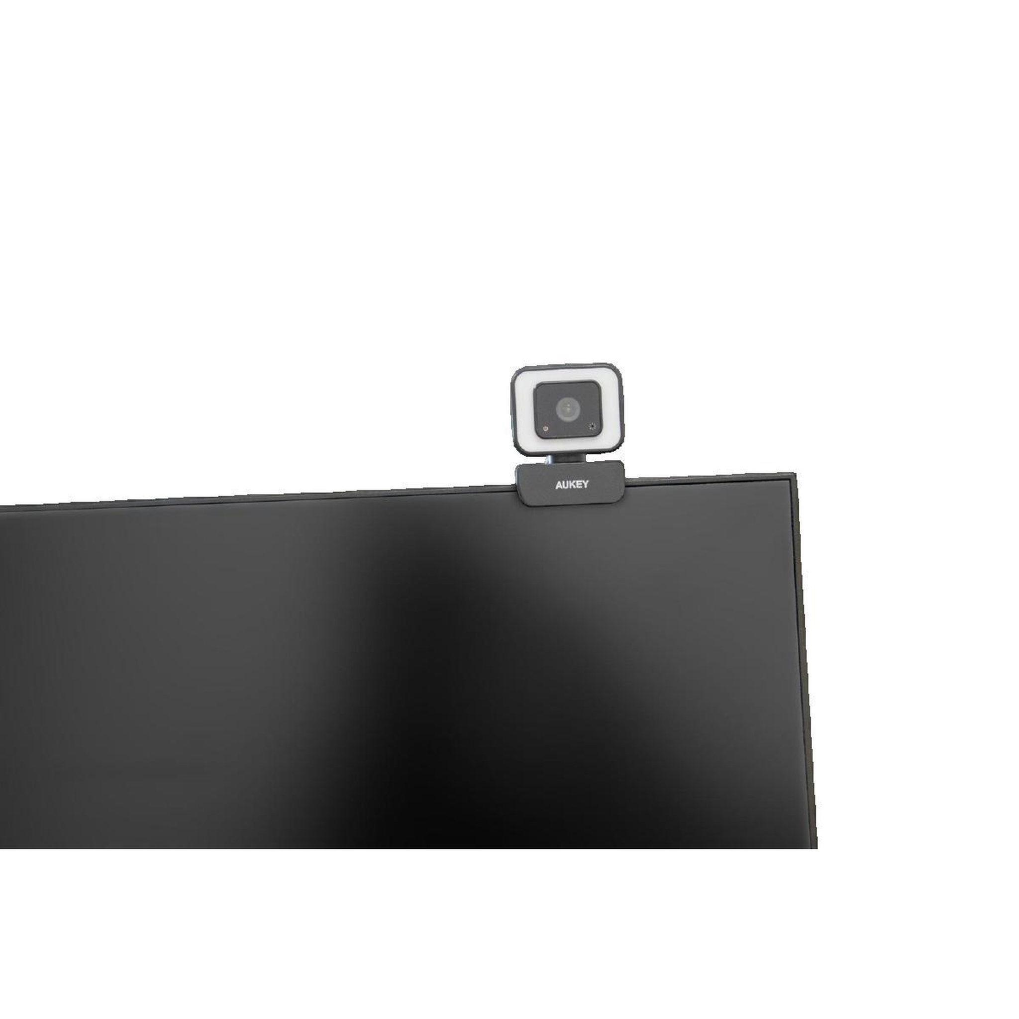 Voir la diapositive 3 : AUVRAY Webcam AUKEY Full HD 1080p avec éclairage annulaire LED