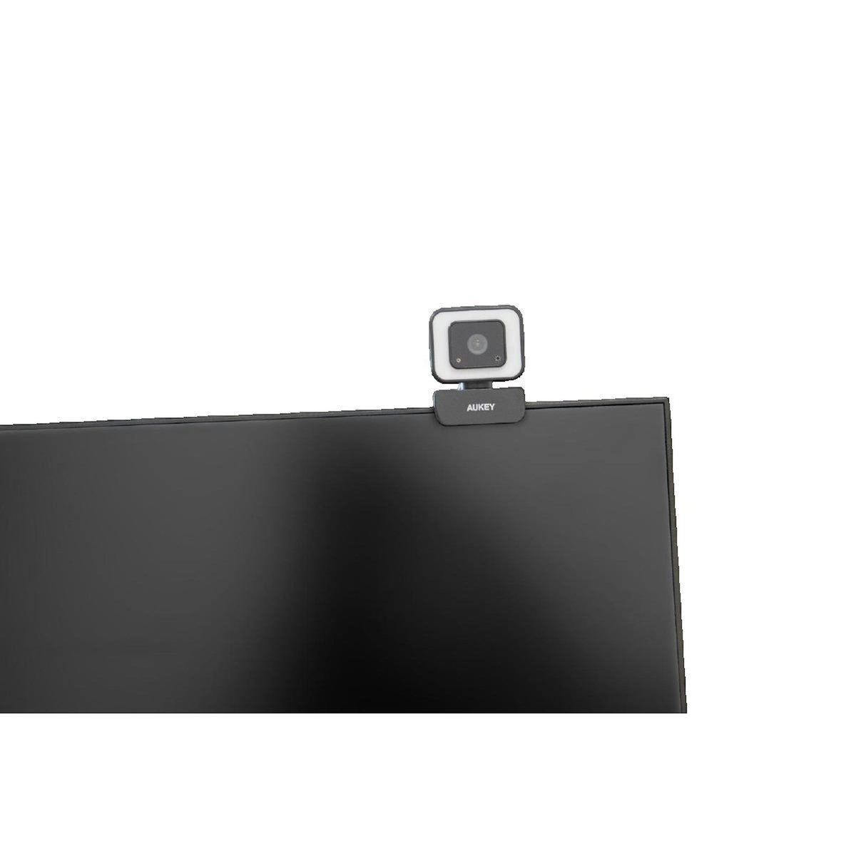 AUVRAY Webcam AUKEY Full HD 1080p avec éclairage annulaire LED