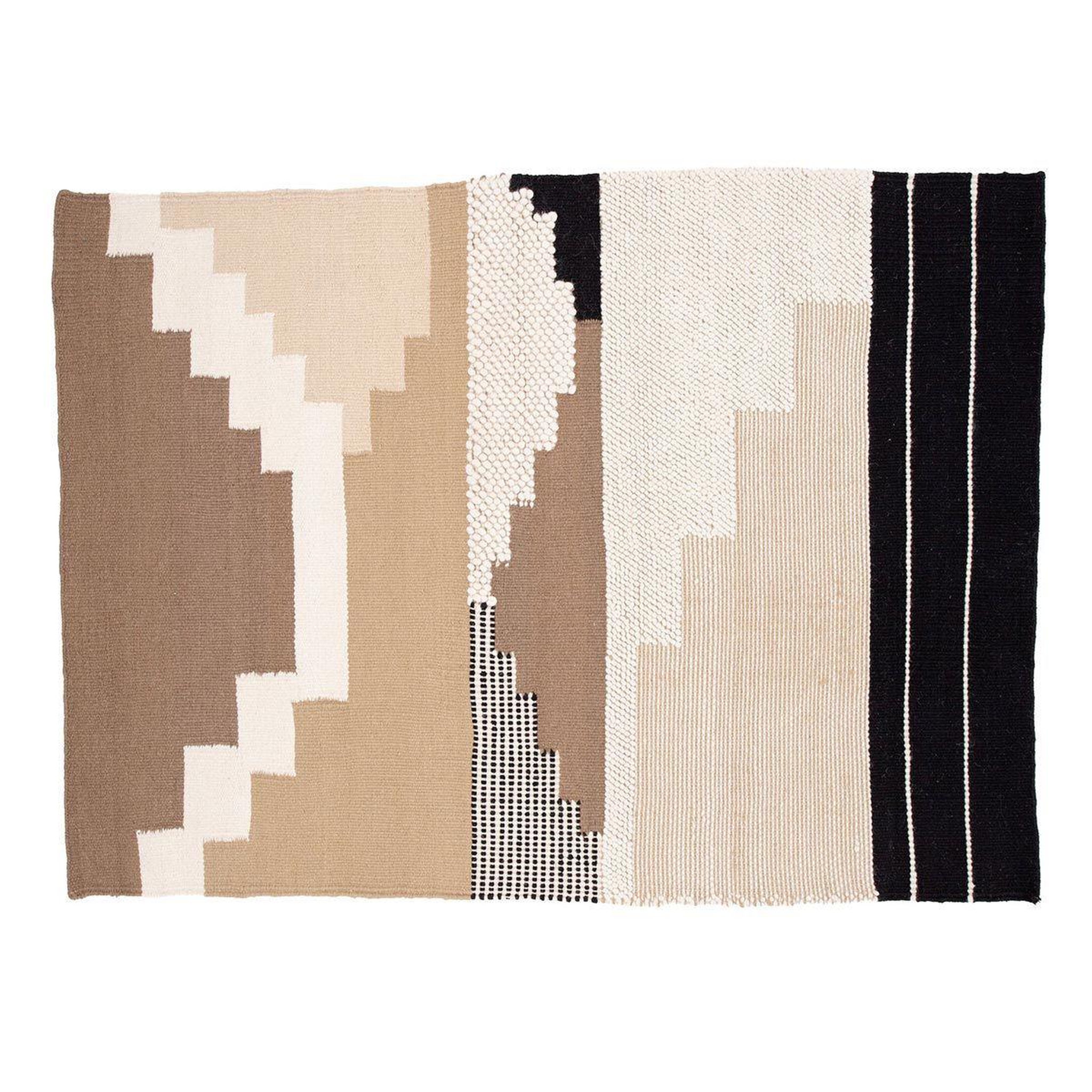 Paris Prix Tapis déco en laine  aston  254x350cm multicolore