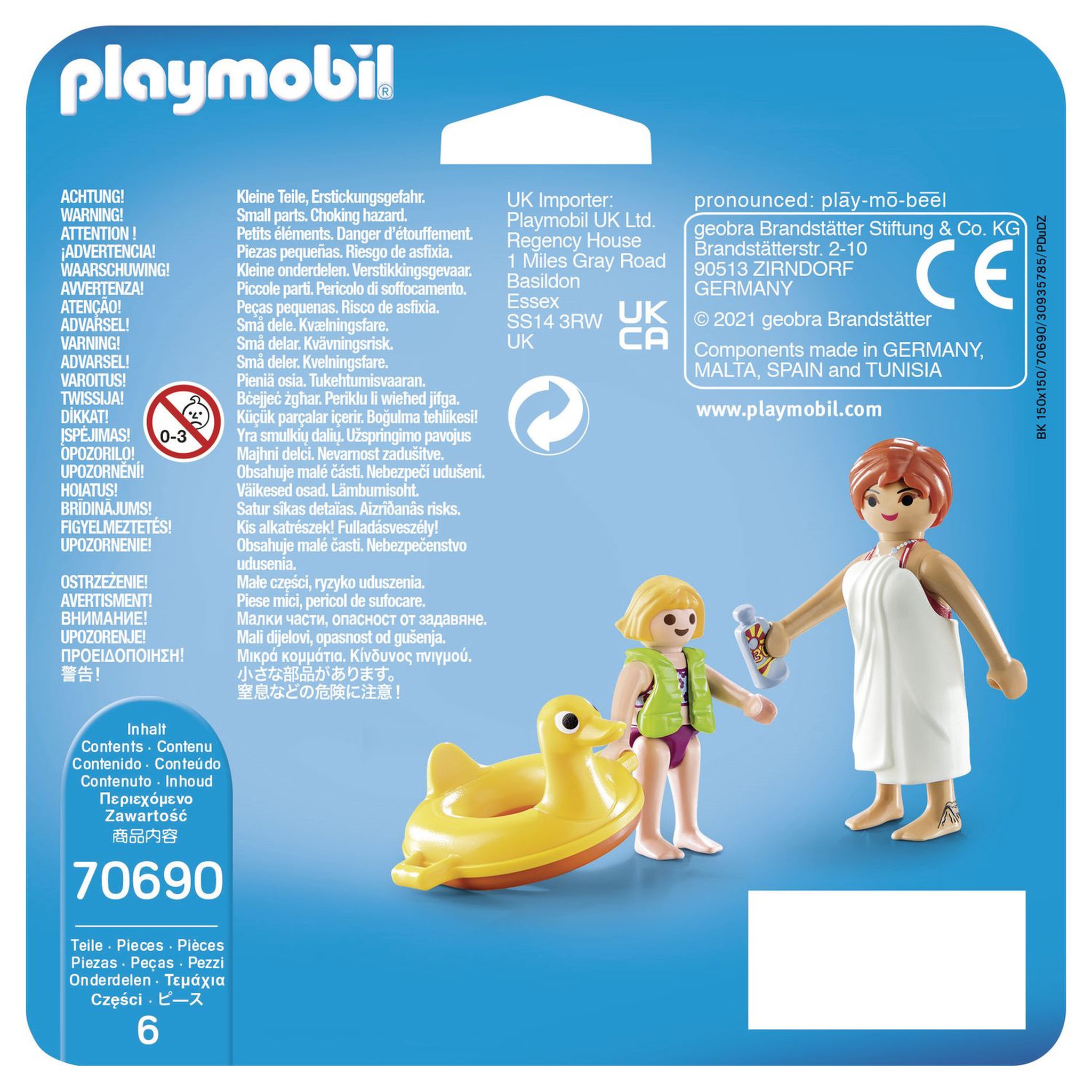 Voir la diapositive 3 : PLAYMOBIL 70690 - Couple de vacanciers