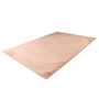 Voir la diapositive 2 : Paris Prix Tapis Uni Doux à Poils Longs  Rabbit  Beige
