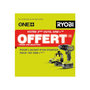 Voir la diapositive 2 : Ryobi Perceuse-visseuse RYOBI - R18DD3-220S - 18V One+ - 2 batteries 2.0Ah - chargeur rapide