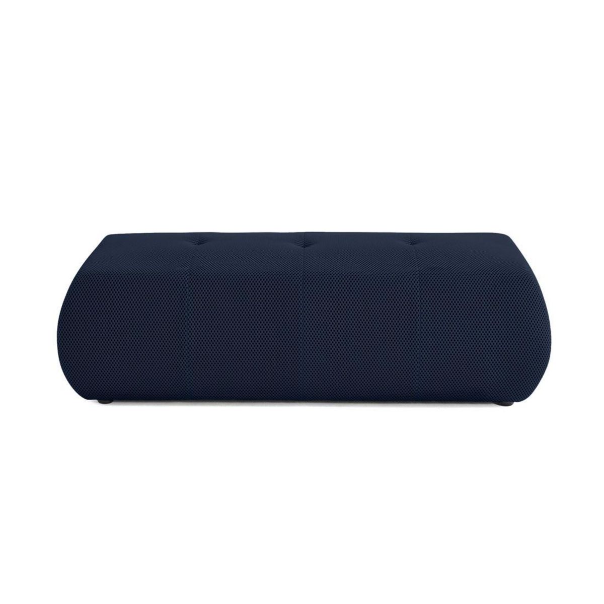 LISA DESIGN Onyx - pouf d'appoint - en tissu mailles 3d