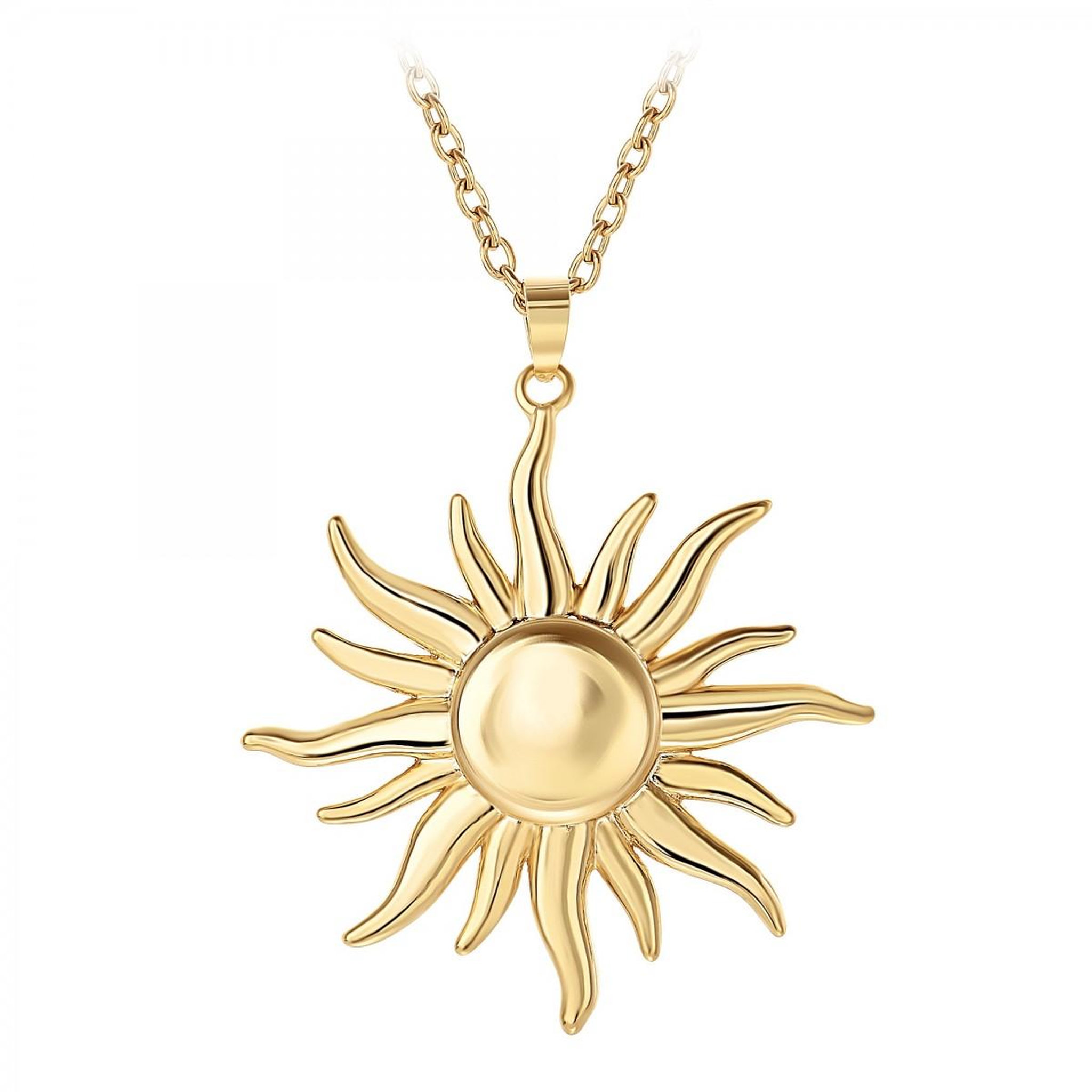 Voir la diapositive 1 : SC BOHEME Collier soleil par SC Bohème