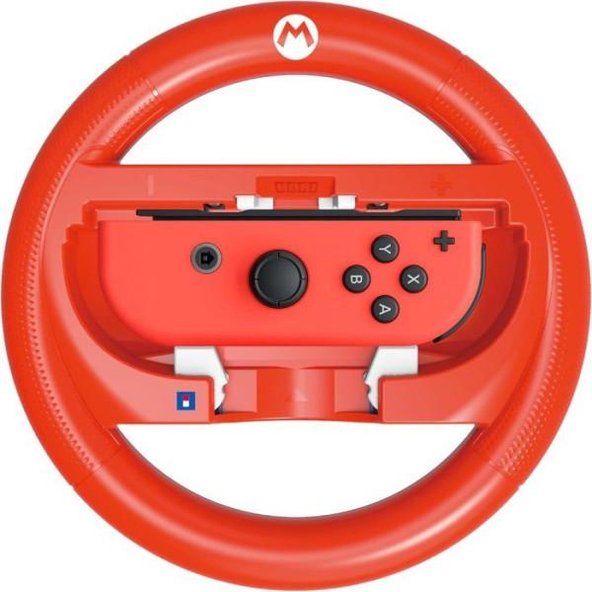 Voir la diapositive 5 : HORI Volant de course - Nintendo Switch 2 - Hori - Mario Kart World Joy-Con - Motif Mario - Rouge