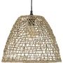 Voir la diapositive 2 : ATMOSPHERA Suspension luminaire cône en rotin Jada - Diam. 35 cm