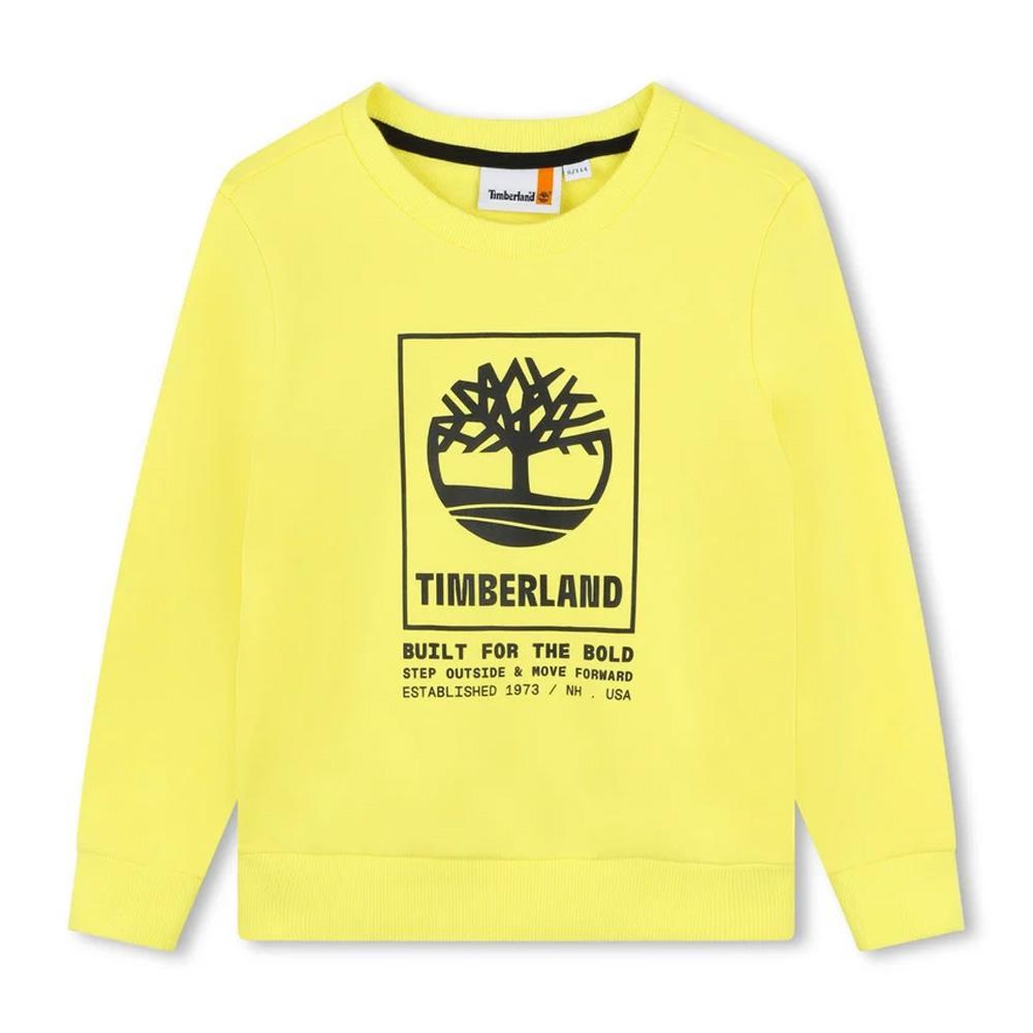 TIMBERLAND Sweat Jaune Garçon Timberland T60075. Coloris disponibles : Jaune