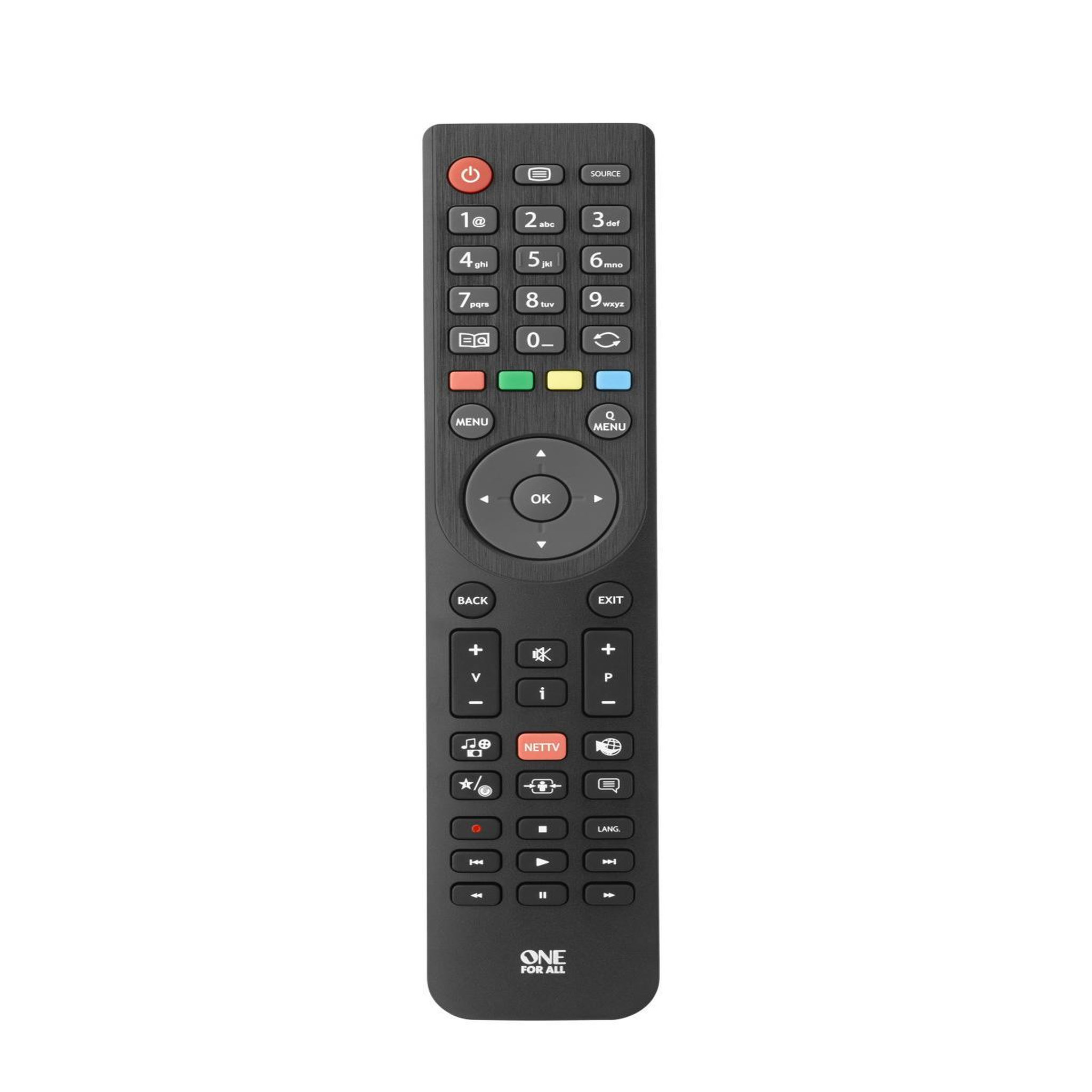 Voir la diapositive 2 : One For All One For All TV Replacement Remotes URC 1918 télécommande IR Wireless Appuyez sur les boutons