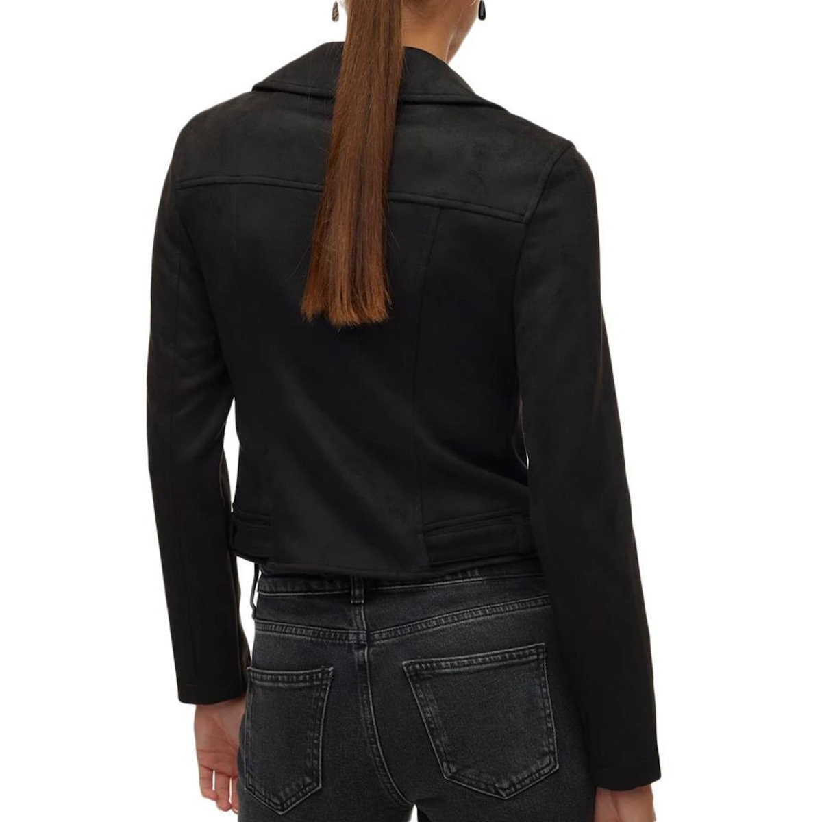 Vero Moda Veste Noire Femme Vero Moda Biker