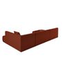 Voir la diapositive 4 : LISA DESIGN Onyx - canapé panoramique d'angle droit - 7 places - en tissu mailles 3d