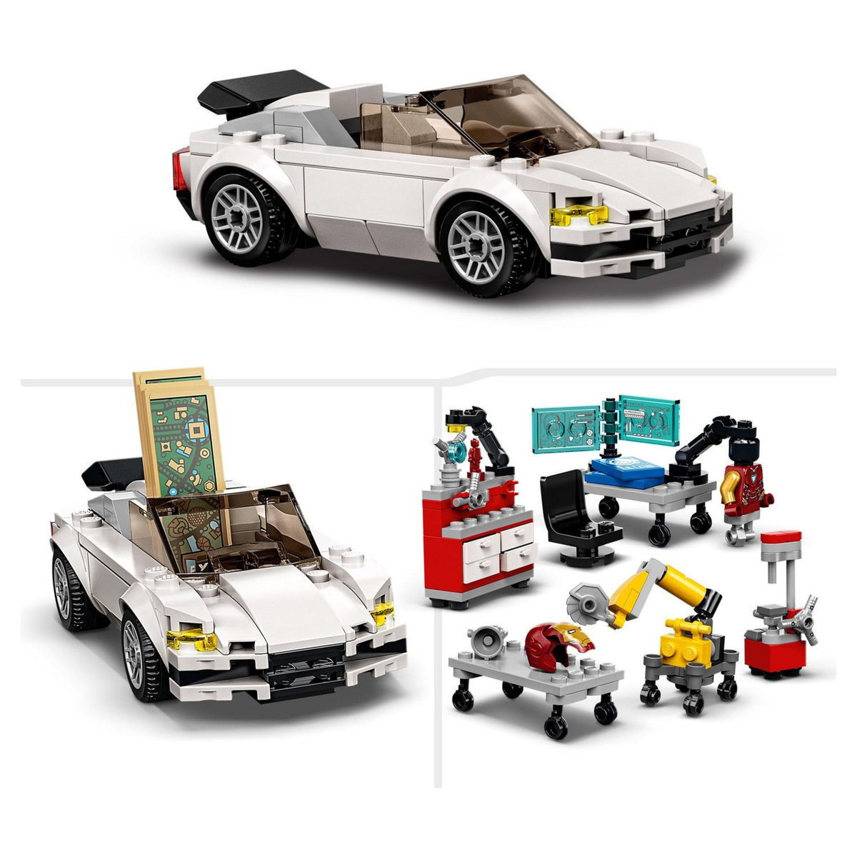 LEGO Marvel Super Heroes 76216 L'armurerie d'Iron Man 