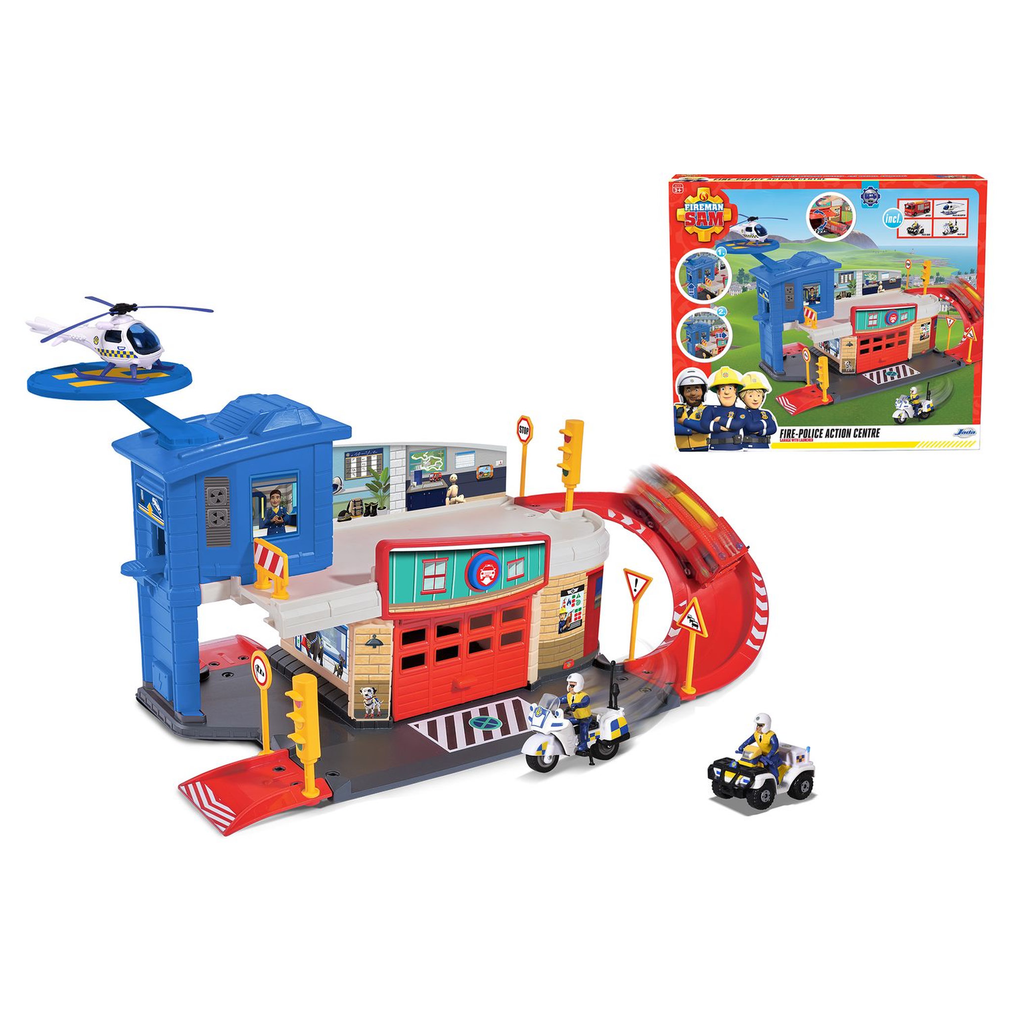 Voir la diapositive 3 : SMOBY SLP Caserne pompier police