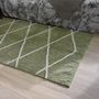 Voir la diapositive 2 : FUTURE HOME Tapis déco type berbère en coton tufté 100x150cm