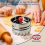 Voir la diapositive 4 : DR.OETKER Ensemble de 2 Emporte-pièces biscuit linzer motif smiley Dr Oetker Noël