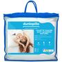 Voir la diapositive 1 : DUNLOPILLO Couette synthétique chaude en polyester traitement anti-acariens PRONEEM 450 g/m²