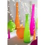Voir la diapositive 3 : Paris Prix Vase Bouteille en Verre  Neon  100cm Orange