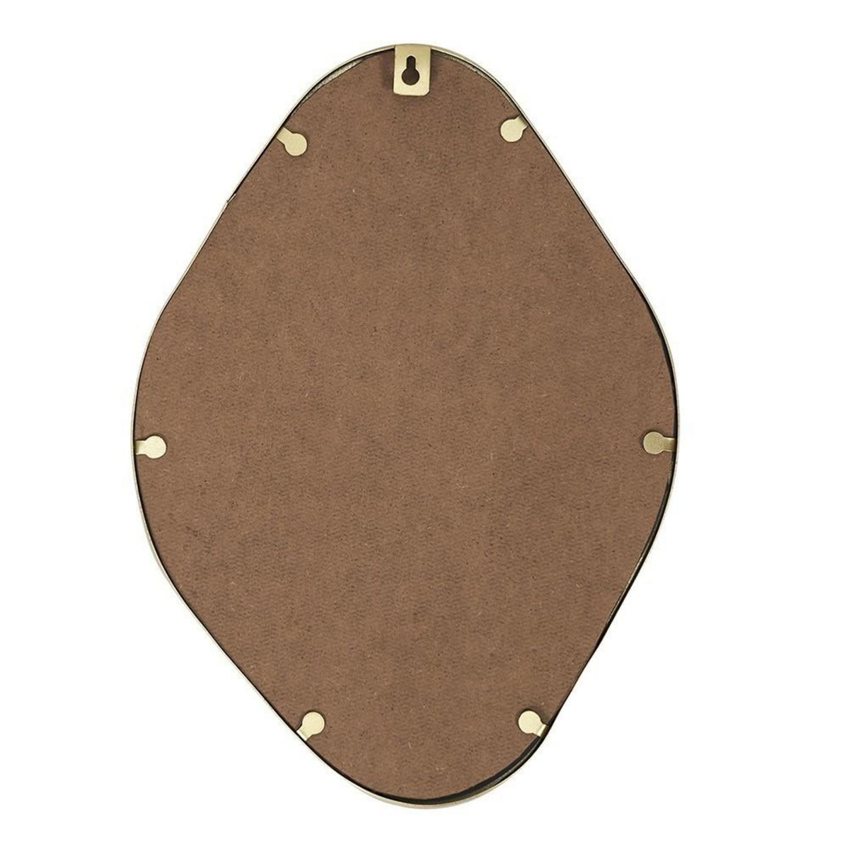 The Home Deco Factory Miroir contour déco doré losange
