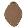 Voir la diapositive 5 : The Home Deco Factory Miroir contour déco doré losange
