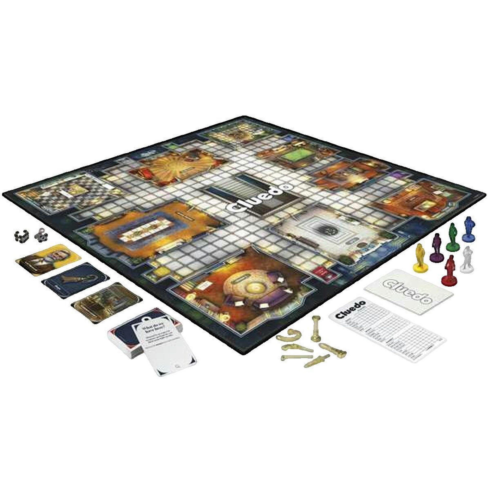 Voir la diapositive 2 : HASBRO Jeu de société Hasbro Cluedo Classic Refresh