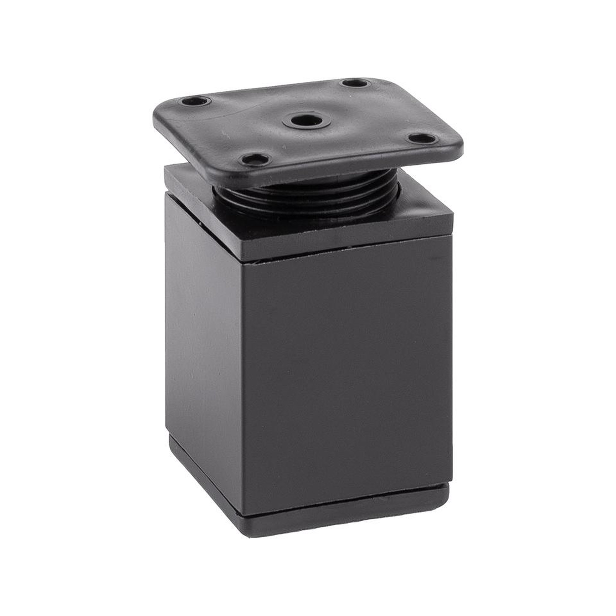 CENTRALE BRICO Pied de meuble fa009 60 mm réglable noir mat